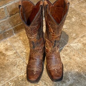 Very Volatile Brown Western Boots